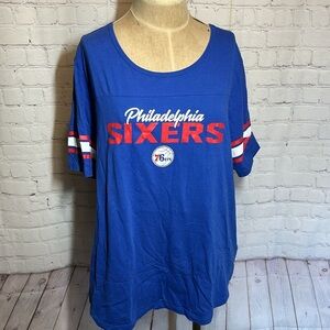 Philadelphia Sixers Women’s Top 76ers Size XXL